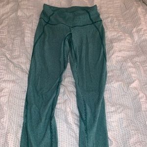 Lulu lemon green full length leggings